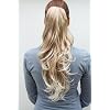Haarteil, blond, hell & nat�rlich, lang & gewellt T148M-27T613