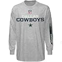 Reebok Dallas Cowboys Ash Optimus Long Sleeve T-shirt