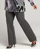 Style&co. Plus Size Pants, Straight Leg with Zipper Detail