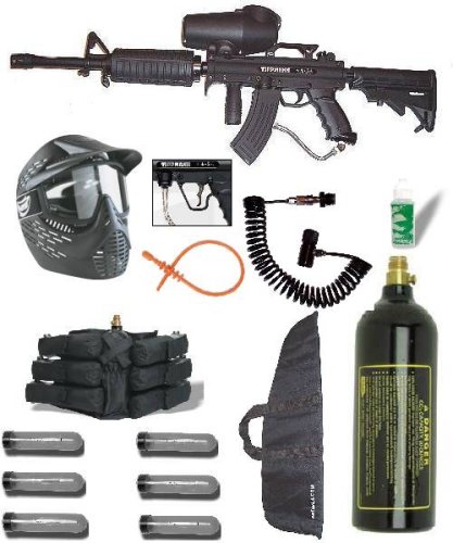New TIPPMANN A-5 A5 PAINTBALL Marker Gun M4 SNIPER SET-5