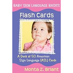 Baby Sign Language Flash Cards: A 50-Card Deck