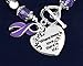 Fundraising For A Cause Pancreatic Cancer Charm Bracelet in a Gift Box