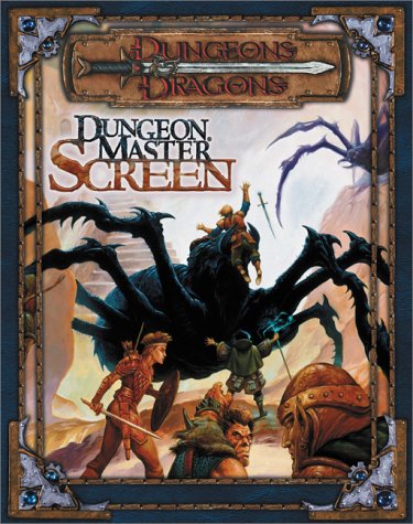 Cover image : Third Edition Dungeon Master's Screen: Dungeons & Dragons Accessory (D&D Supplement)