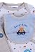 Bon Bebe Newborn Boys Fall/Winter Blue 3 PC Beep Beep Cars Onesie Pant Set-3-6 Months image 1