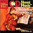 CD Sheet Music ベートーヴェン ピアノ作品集