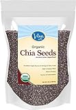 Viva Labs Organic Chia Seeds Bag, 2 Pound
