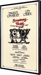 Sweeney Todd (Broadway) 11"x17" Framed Poster