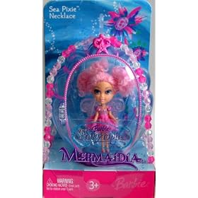 Barbie Fairytopia Mermaidia - Pink SEA PIXIE Necklace (2006) by Barbie Fairytopia Mermaidia Sea Pixie Necklace