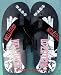 Led Zeppelin Lantern Man Black Sandals