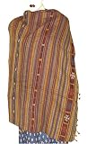 Embroidered Evening Shawl Wool Tribal Designs Wrap (ktds406)