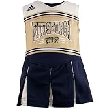 adidas Pittsburgh Panthers Navy Blue Toddler Two-Piece Cheerleader Dress