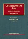 Constitutional Law (Cases and Materials) (University Casebook)