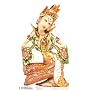Wood statuette, 'Bali Beauty'