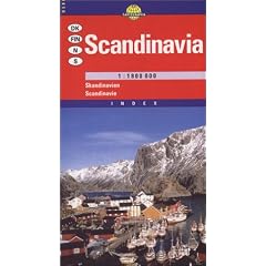 Scandinavia Map (Cartographia World Travel Map)