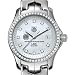 University of Notre Dame TAG Heuer Watch - Women's Link with Diamond Bezel at M.LaHart