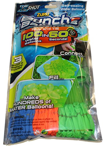 Zuru Bunch O Balloons 100 Balloons (Blue Orange Green)