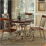 Home Styles St. Ives 5PC Dining Set in Cinnamon