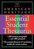 The American Heritage Student Thesaurus