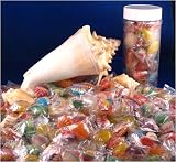 Gourmet Food : Fruit Filled Candy Seashells 1/2 lb. canister