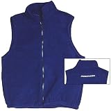Mens Sonic Fleece Vest-Navy