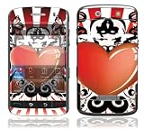 Heart Wings Design Decal Skin Sticker for the BlackBerry Storm 9530 9500 Cell Phone