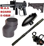 TIPPMANN A-5 A5 Egrip Gun + 16 Barrel Offset Sniper Set