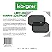 lebogner Car Cling Side Window Sunshade 2 Pack Premium Quality Large Baby Auto Sun Shield, Sun Protector, Blocking Over 98% of Harmful UV Rays, Protects Children and Pets from The Sun's Glare
