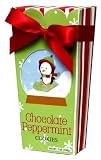 Too Good Gourmet Chocolate Peppermint Cookies in a Green Snowglobe Box, 7-Ounce Packages (Pack of 6)