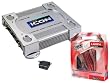 Legacy Super Amplifier/Installation Package for Car/Truck/SUV -- LA4670SL 4 Channel 2000W Bridgeable Mosfet Amplifier (Silver) + LAMP4 1600W 4 Gauge Amplifier Installation Kit.
