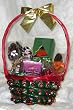 Christmas Balls Goody Basket-Medium