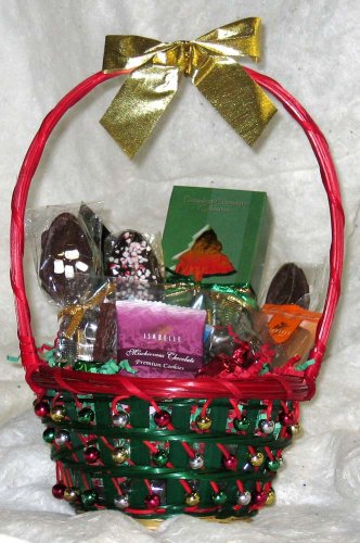 Christmas Balls Goody Basket-Large by BaCakes, Inc.