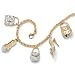 14k Gold-Plated DiamonUltra&trade; Cubic Zirconia Shoe & Handbag Charm Bracelet