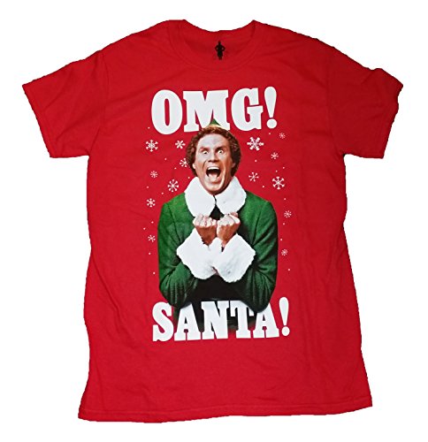 Christmas Elf OMG! Santa! Graphic T-Shirt