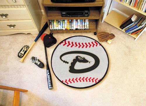 Arizona Diamondbacks Round Baseball Floor Mat 29