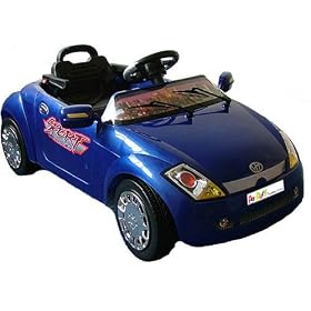 6v Ride On Blue Ford Street KA Car with Radio Control