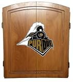 Purdue Boilermakers Dartboard Dart Board & Case