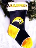 BUFFALO SABRES NHL LOGO 17" PLUSH COLORBLOCK CHRISTMAS STOCKING