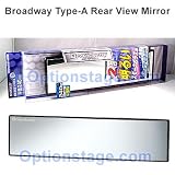 Broadway Type-A Flat Wide 240mm Rear View Mirror
