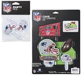 New England Patriots Lay-on Cake/Cupcake Decorations