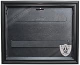 NFL Oakland Raiders Removable Face Jersey Display - Black with Museum Quality UV Upgrade