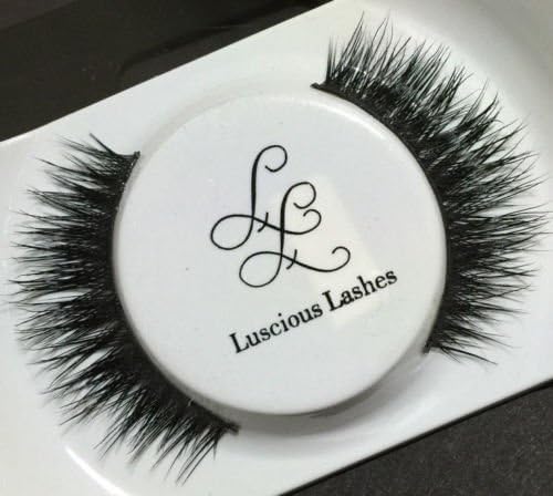 Mink Eyelash - BELLA - Luscious Lashes - Individual eyelash Mink fur Handmade