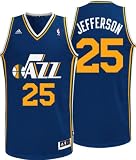 Al Jefferson Jersey: adidas Navy Swingman #25 Utah Jazz Jersey