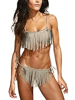 Esther Queen Bikini (Taupe)