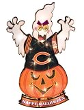 20" Lighted NFL Chicago Bears "Happy Halloween" Yard Decoration