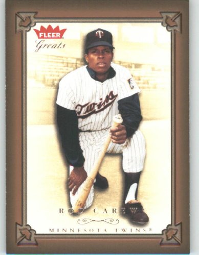 2004 Fleer Greats of the Game #136 Rod Carew Twins - Minnesota Twins (Baseball Cards)