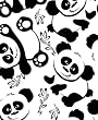 SheetWorld Fitted Oval Crib Sheet (Stokke Sleepi) - Panda Bear - Made In USA