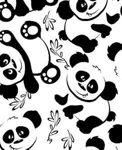 SheetWorld Fitted Oval (Stokke Mini) - Panda Bear - Made In USA