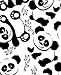 SheetWorld Fitted Oval (Stokke Mini) - Panda Bear - Made In USA