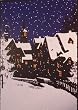 Snowy Night 12 Holiday Cards on Recycled Paper By Linnea Designs