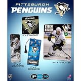 Pather Popz Pittsburgh Penguins Evgeni Malkin 3D Poster, Magnet & Bookmark Set
